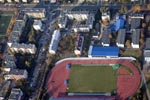 Stadion lekkoatletyczny AWF z lotu ptaka