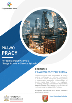 Okładka poradnika prawnego - Prawo pracy