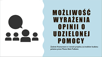 Prezentacja - opinia o udzielonej pomocy